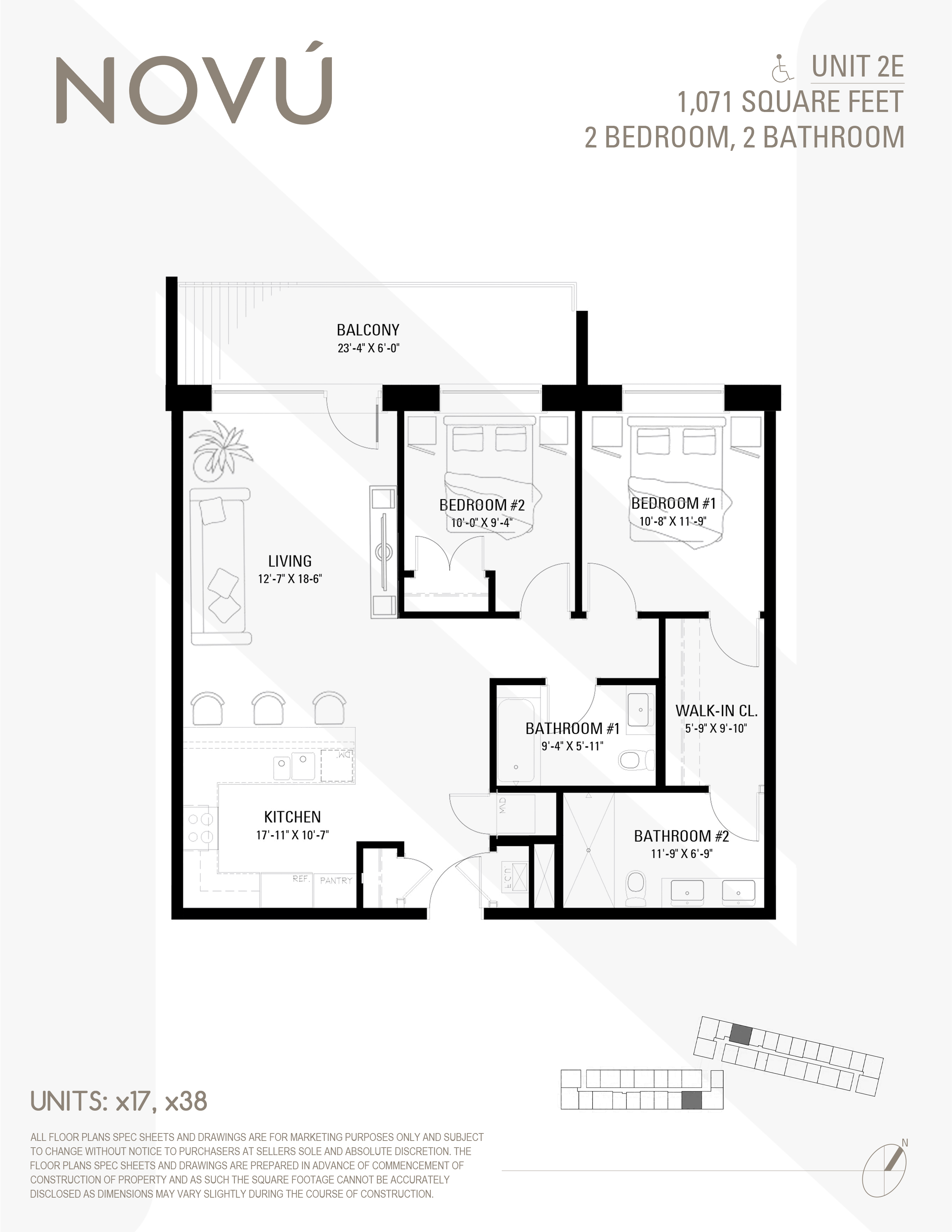 2E floor plan diagram