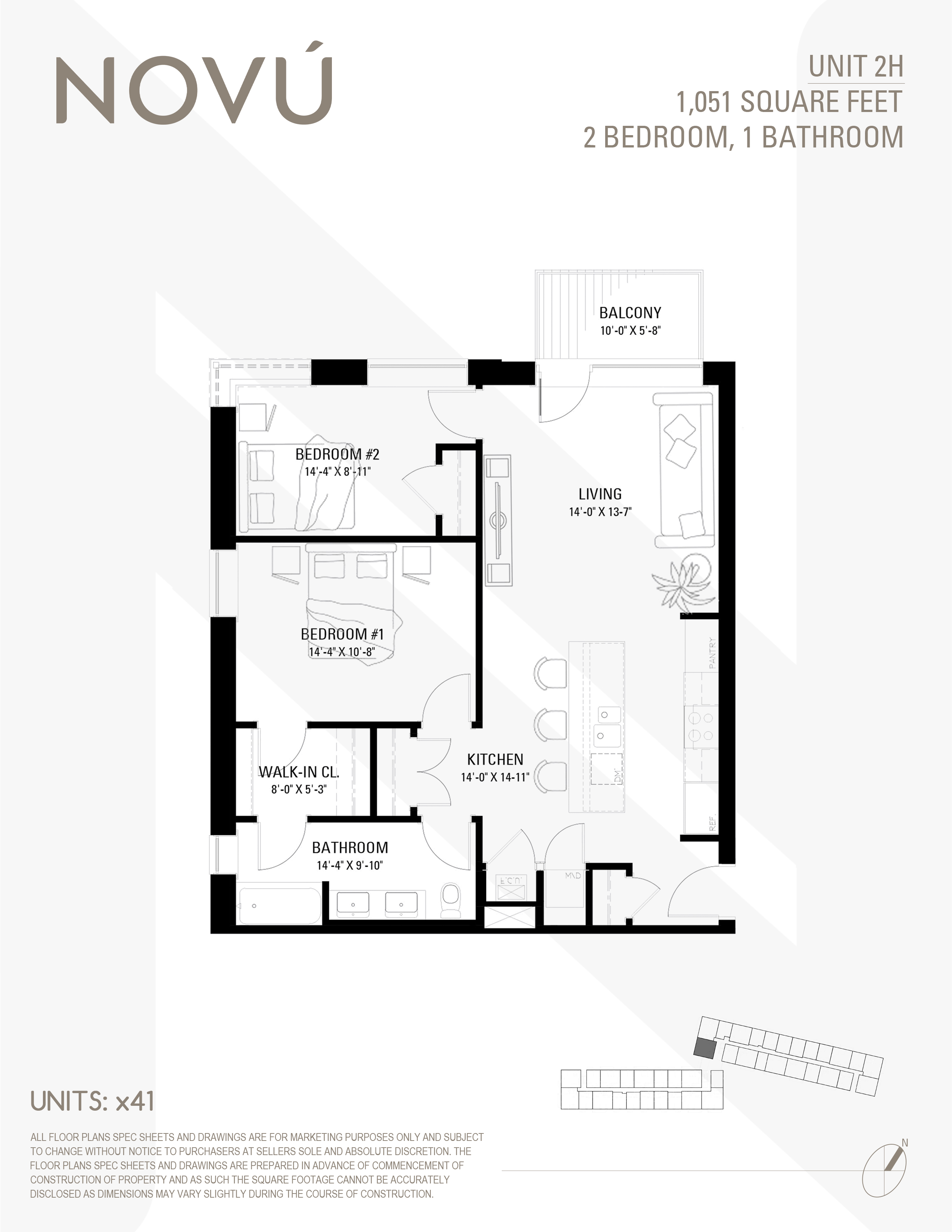 2H floor plan diagram