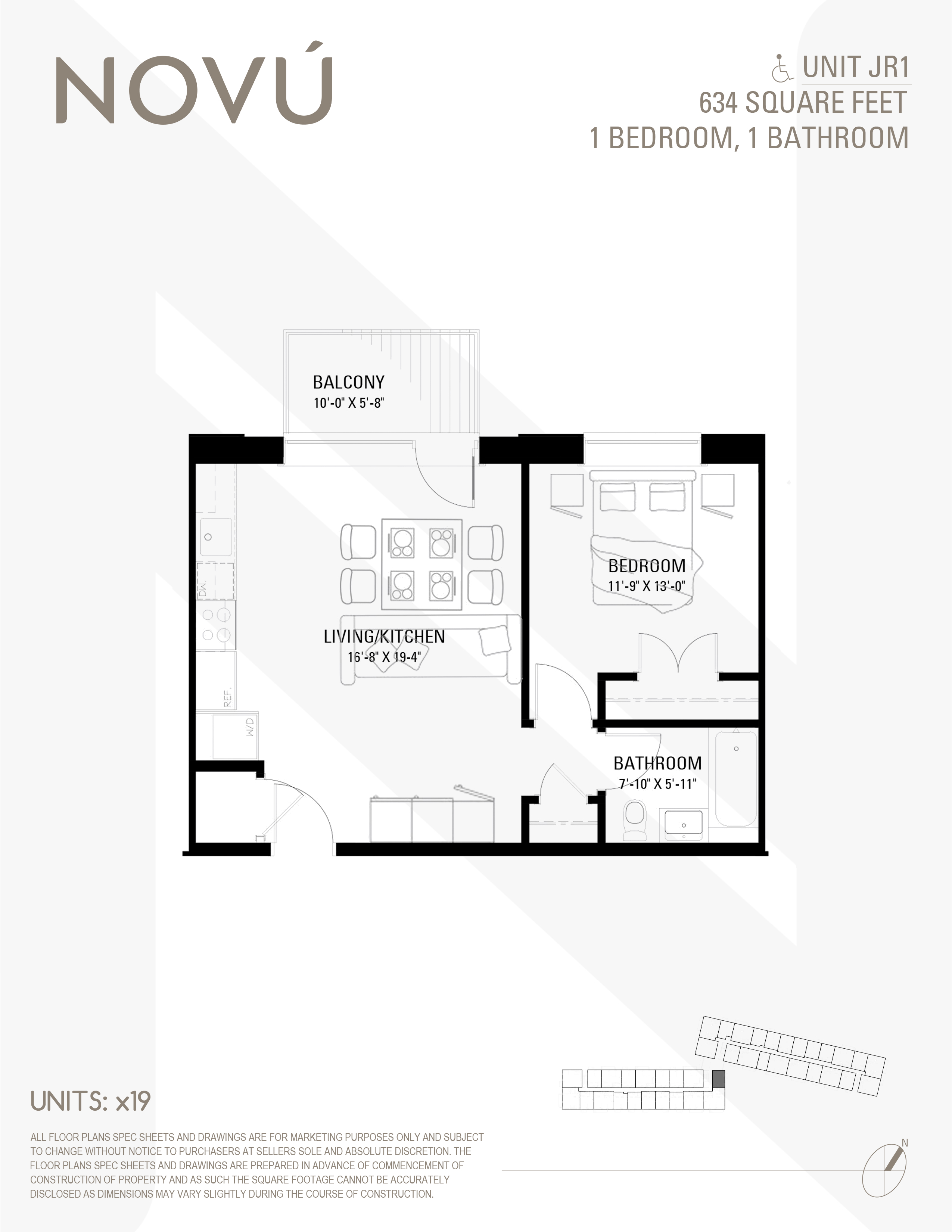 JR1 floor plan diagram